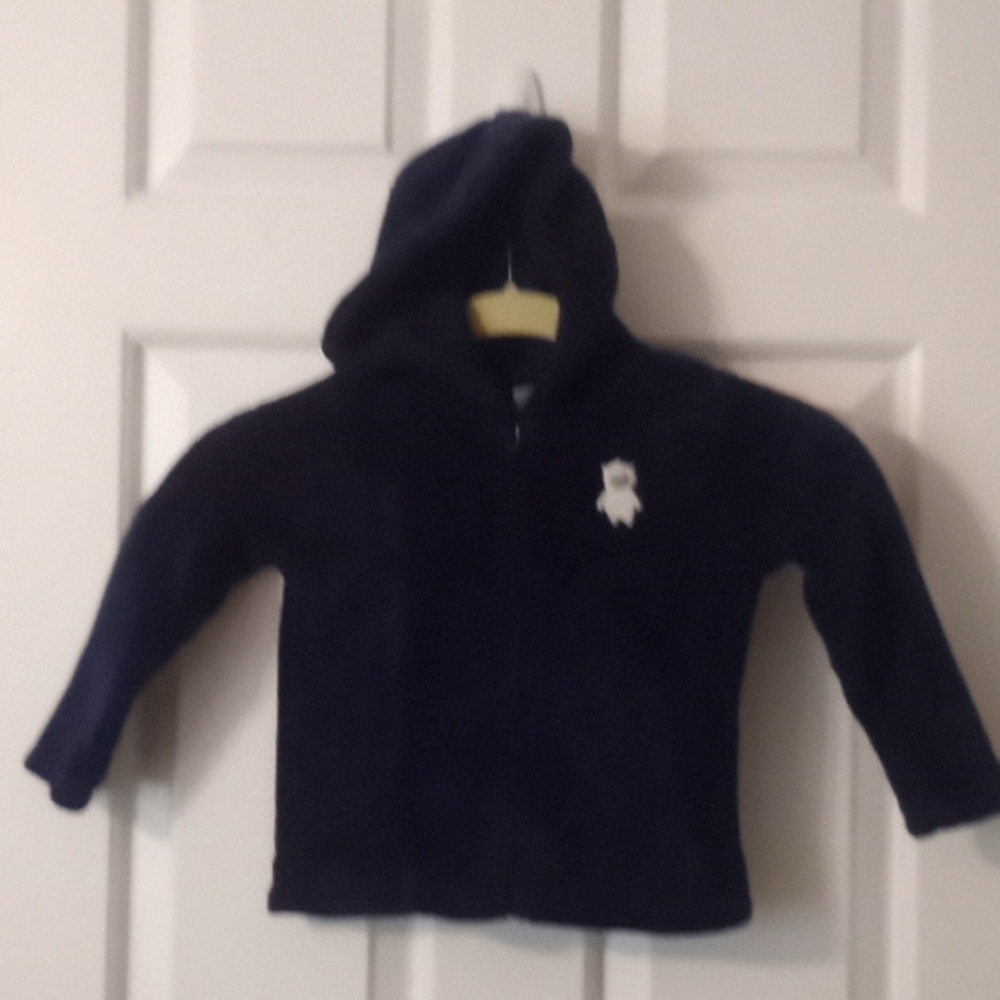 CARTER'S Navy Plush Jacket 24m